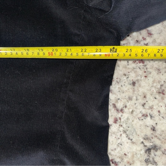 Stafford Corduroy Blazer 48R Elbow Patch Classic Fit 100% Cotton Black Men’s - Picture 11 of 14